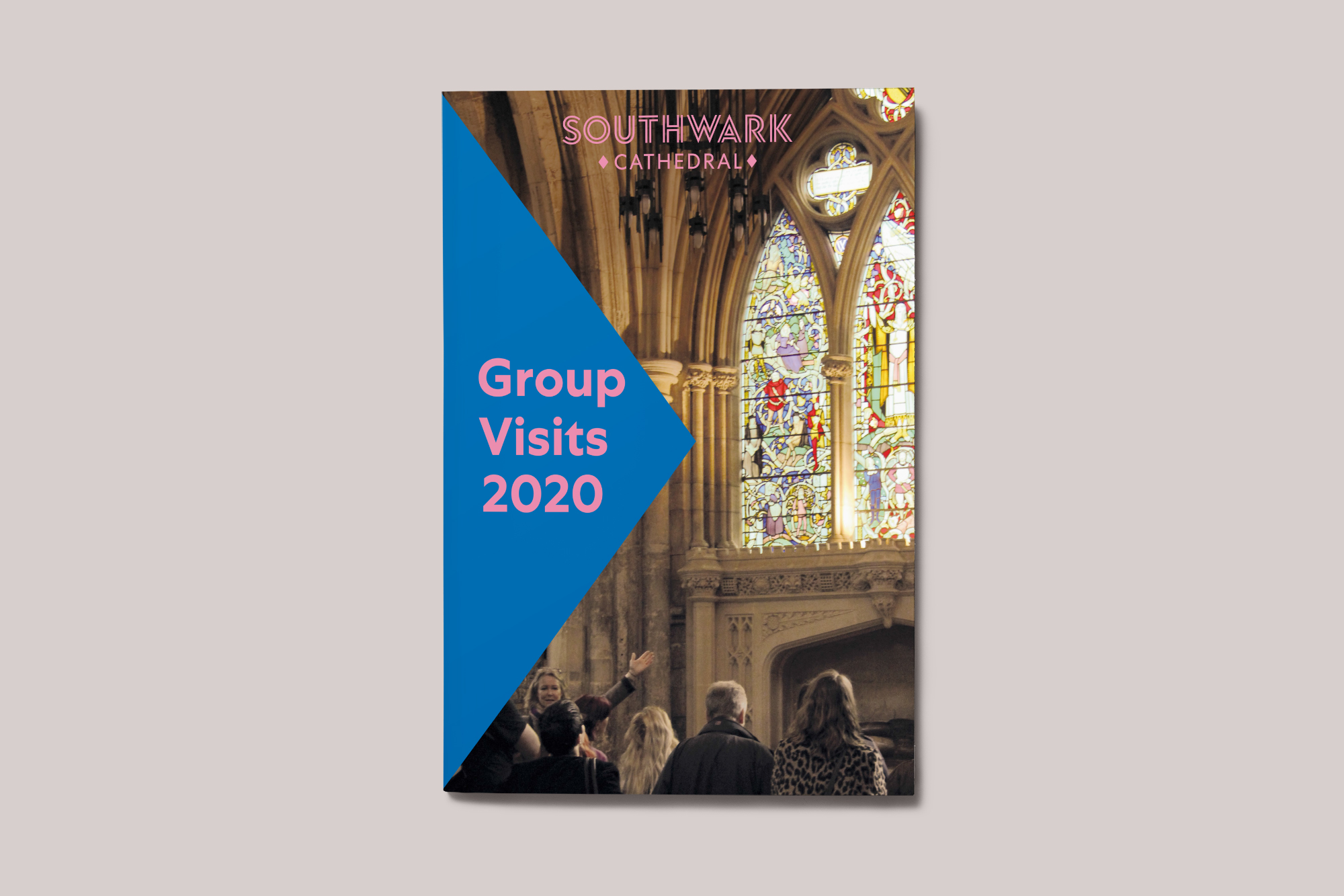 Group visits brochure for Southwark Cathedral (front cover)